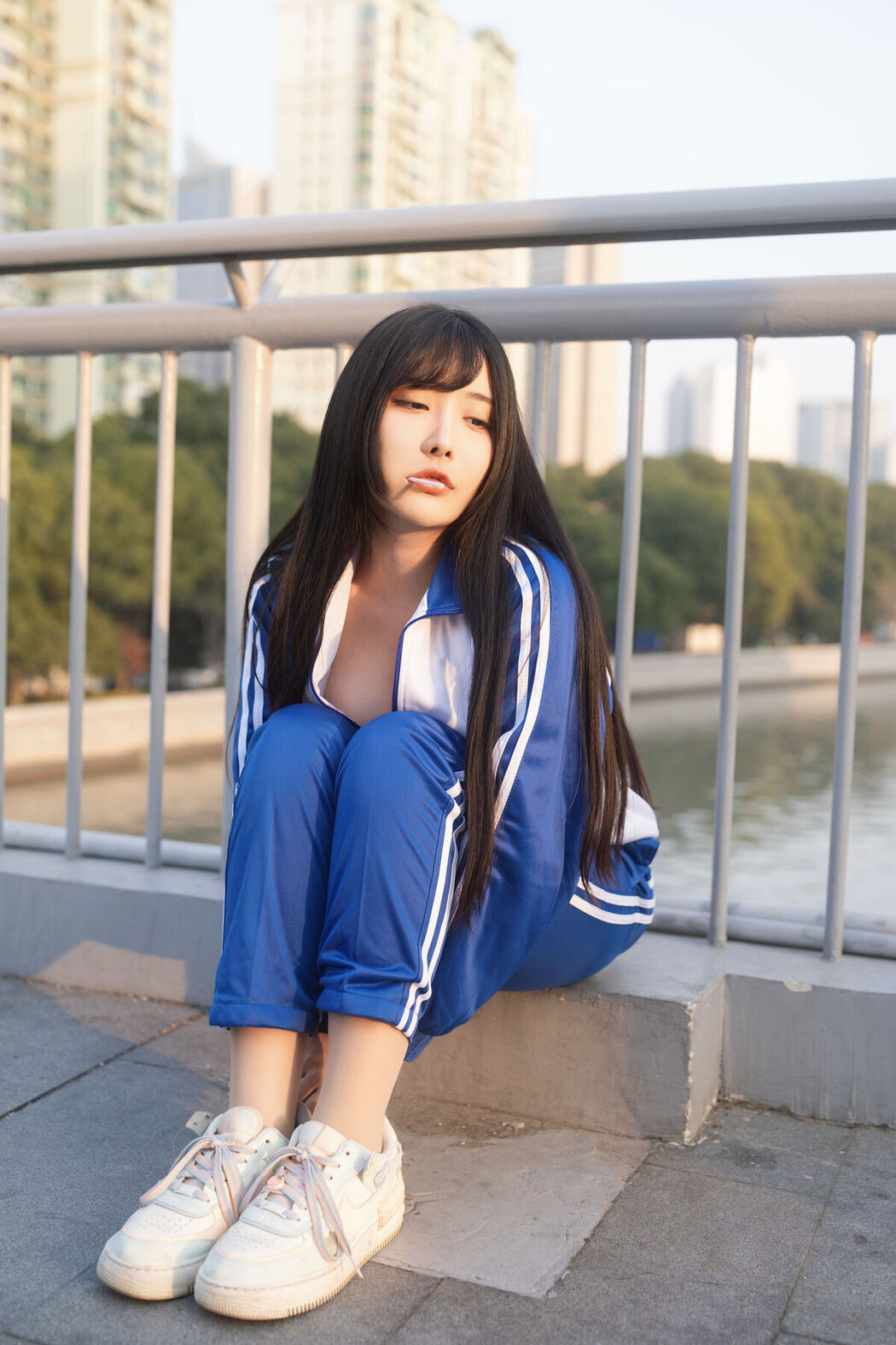 Coser@糖果果Candy – 户外校服 Part2