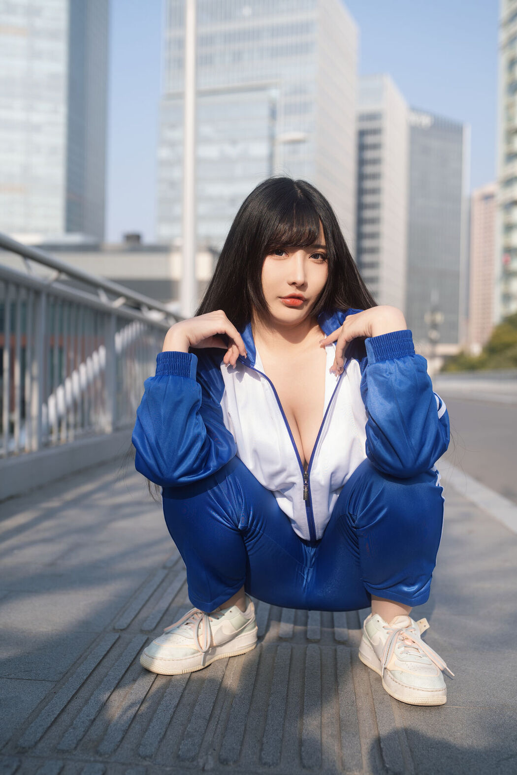Coser@糖果果Candy – 户外校服 Part1