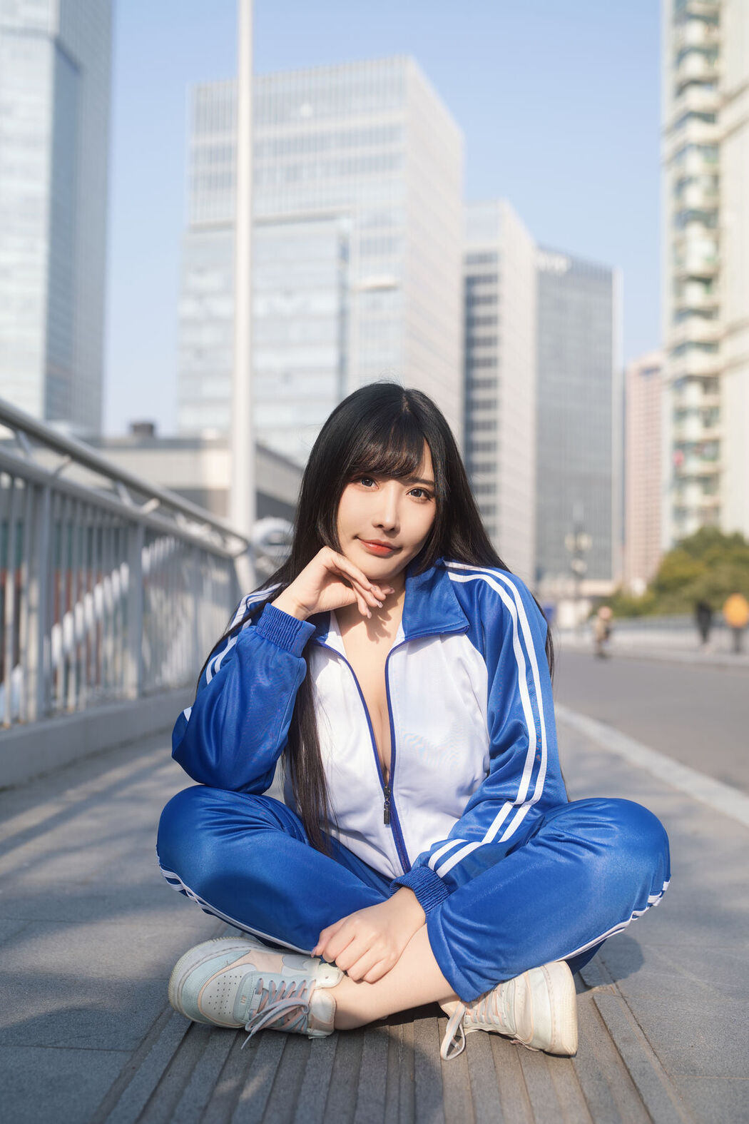 Coser@糖果果Candy – 户外校服 Part1