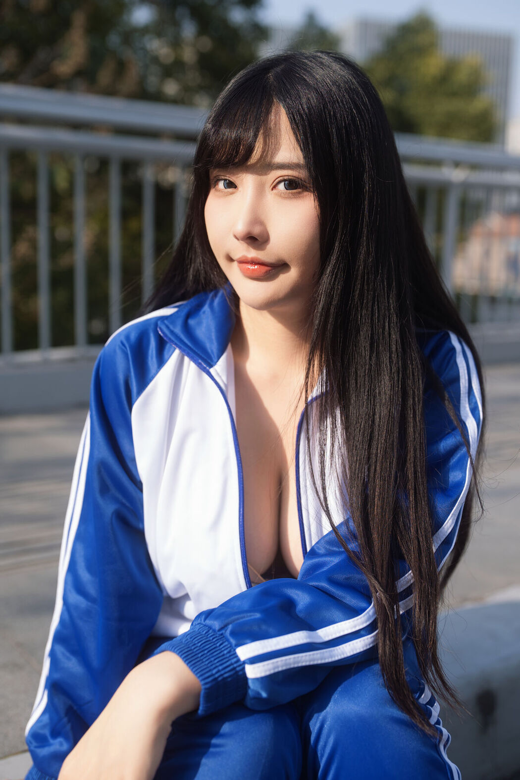 Coser@糖果果Candy – 户外校服 Part1