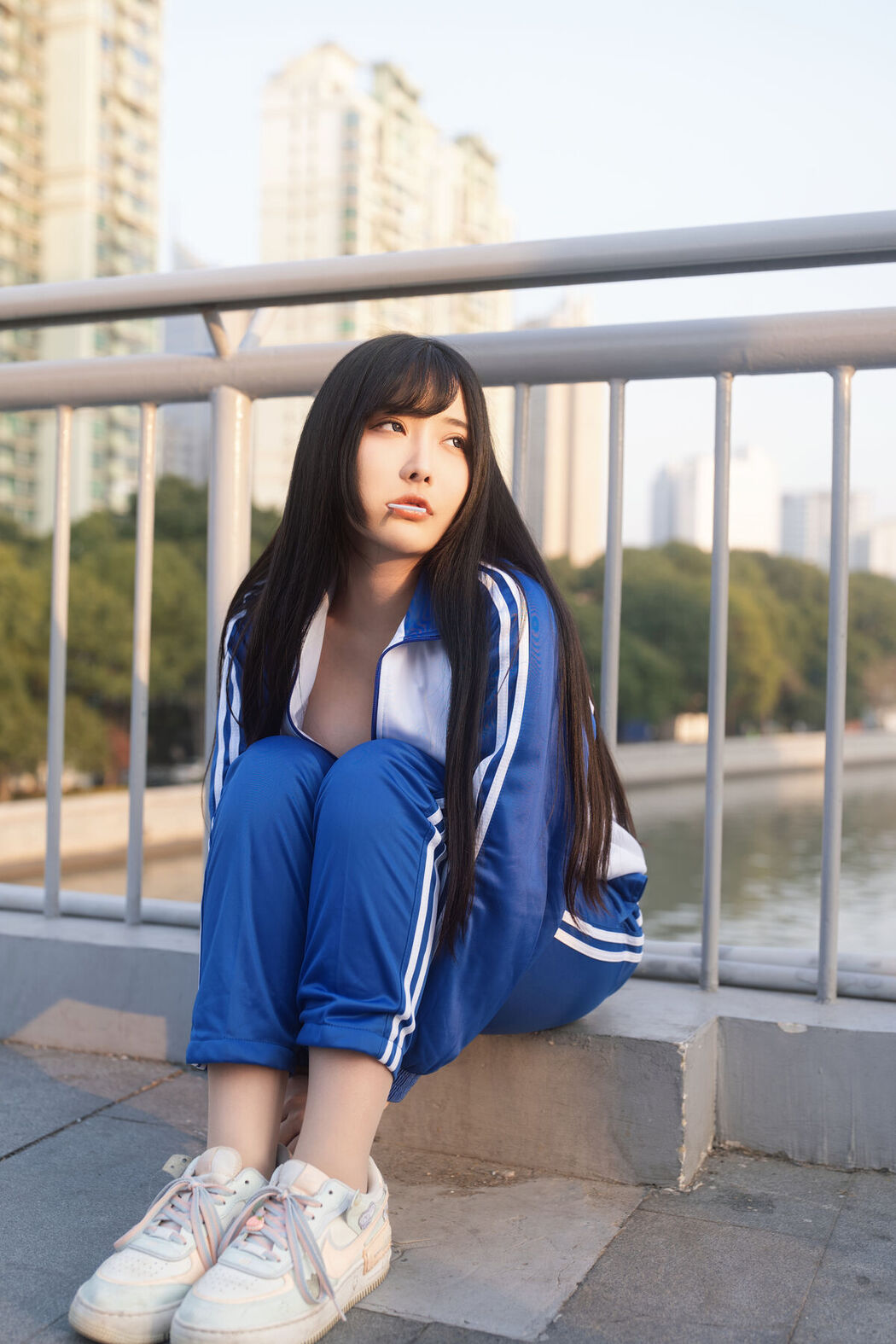 Coser@糖果果Candy – 户外校服 Part2