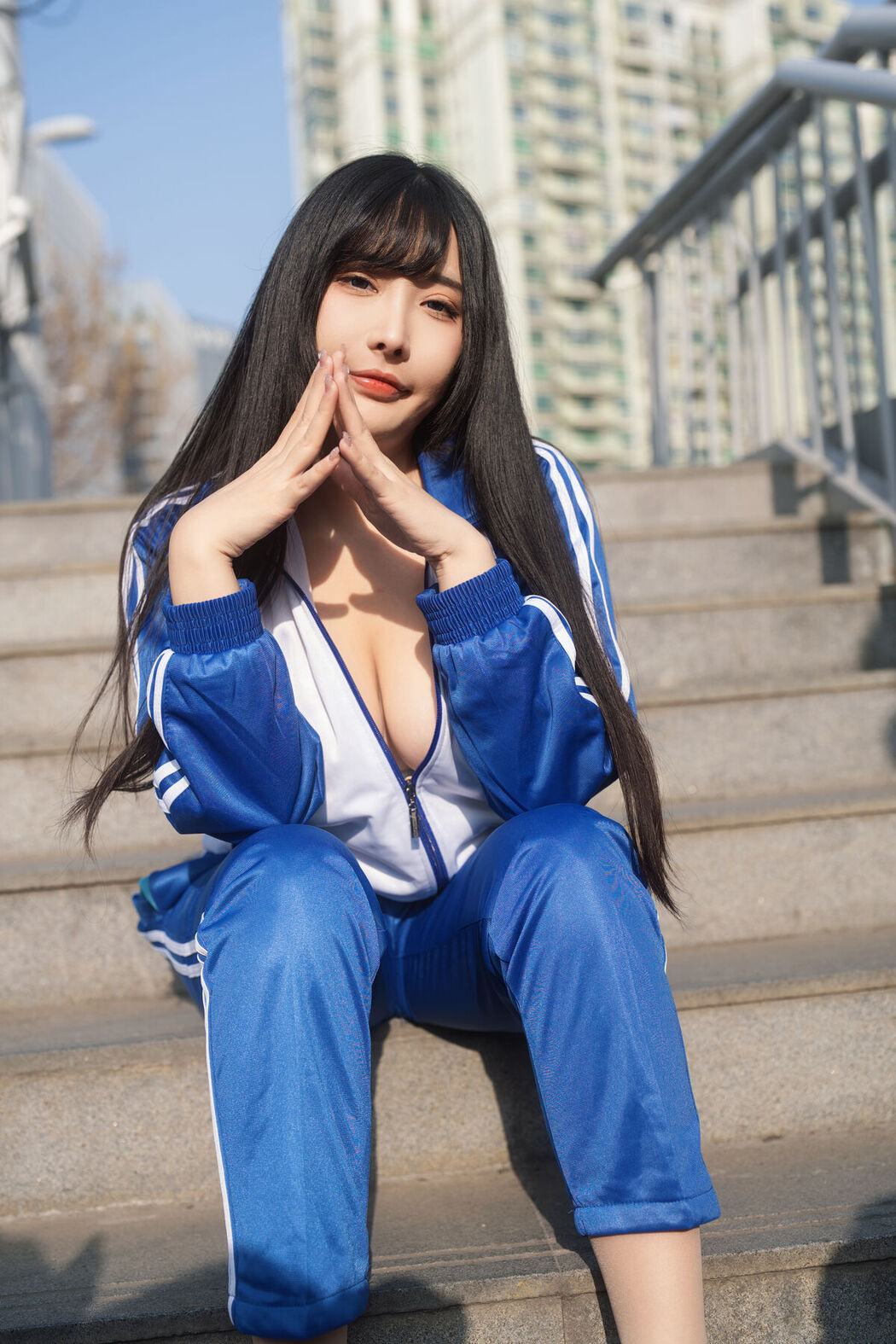 Coser@糖果果Candy – 户外校服 Part2