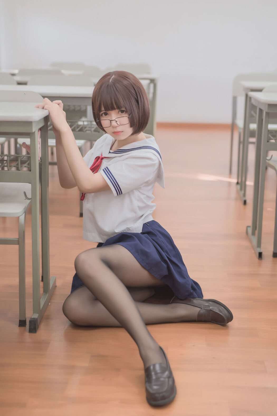 Coser@白金Saki – 狂三校服