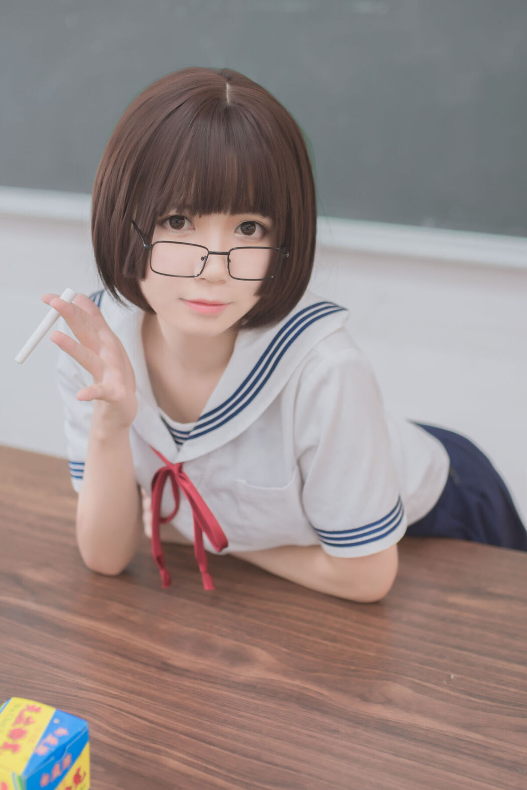 Coser@白金Saki – 狂三校服