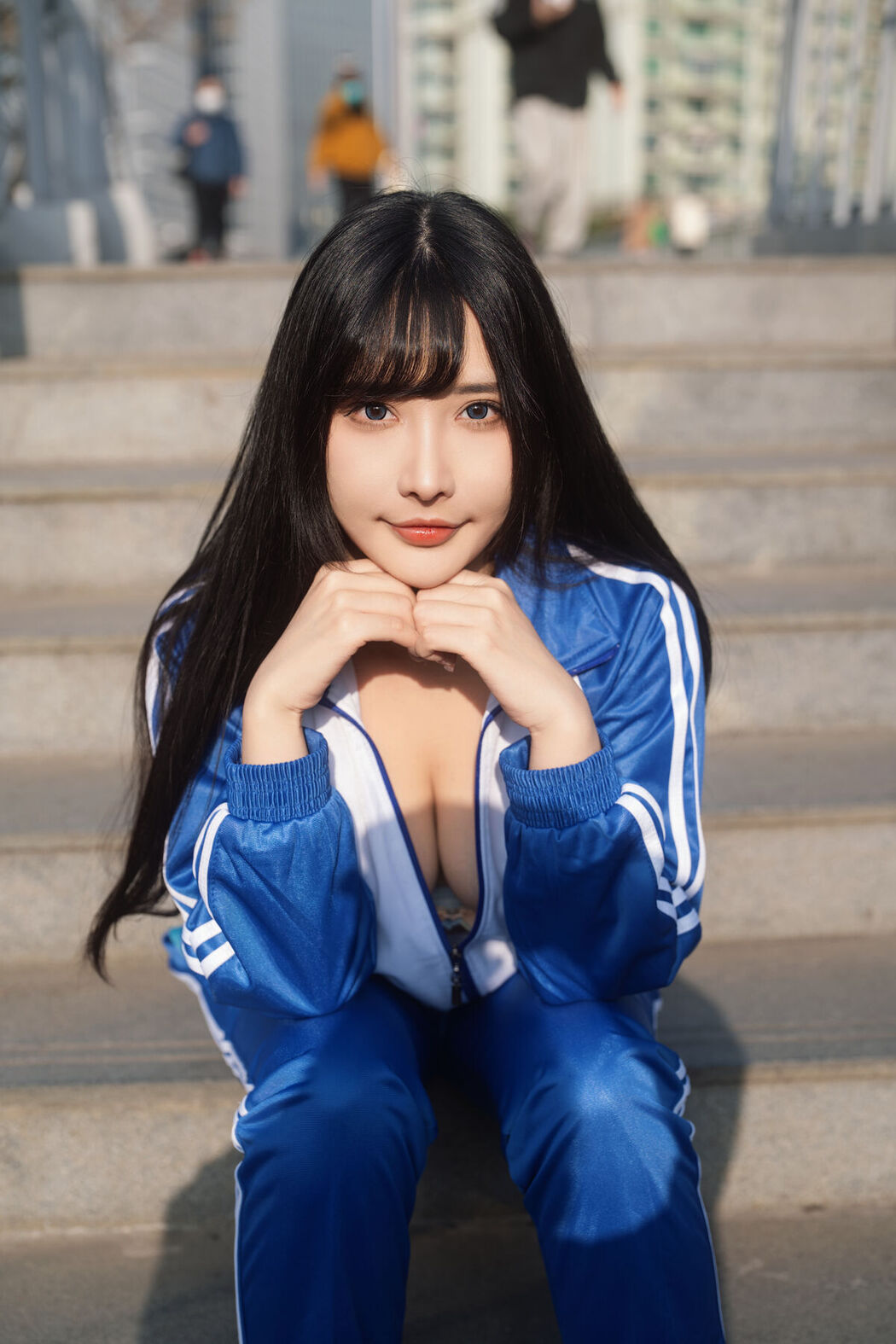 Coser@糖果果Candy – 户外校服 Part2