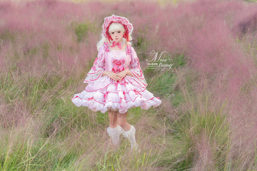Coser@黏黏团子兔 – 丝绒粉黛