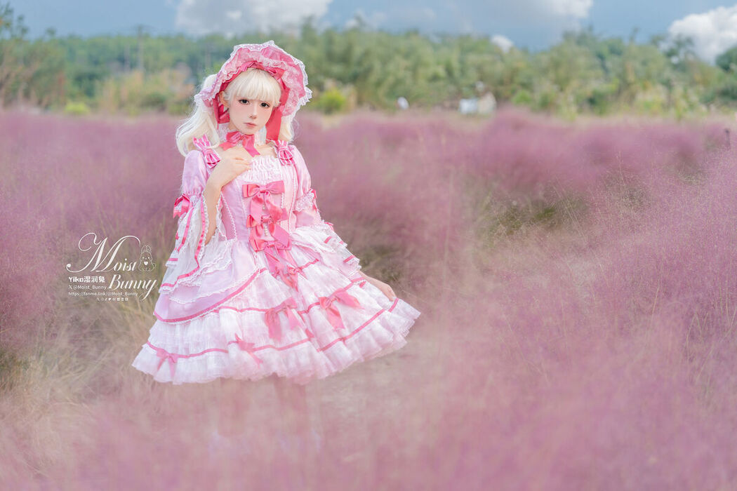 Coser@黏黏团子兔 – 丝绒粉黛