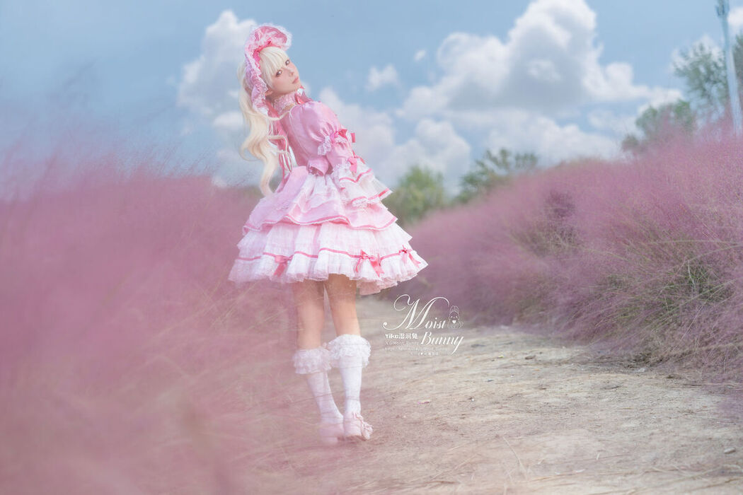 Coser@黏黏团子兔 – 丝绒粉黛