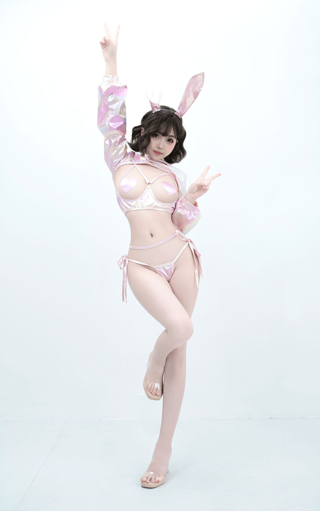 Coser@Bangni邦尼 – 粉色兔兔 Part1