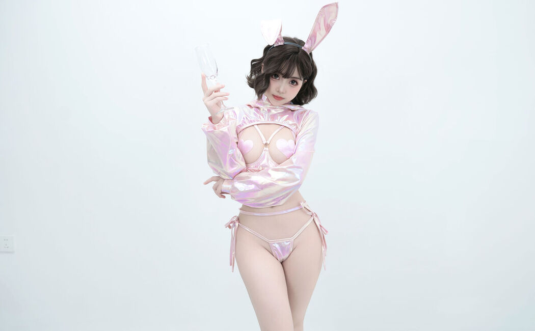 Coser@Bangni邦尼 – 粉色兔兔 Part1