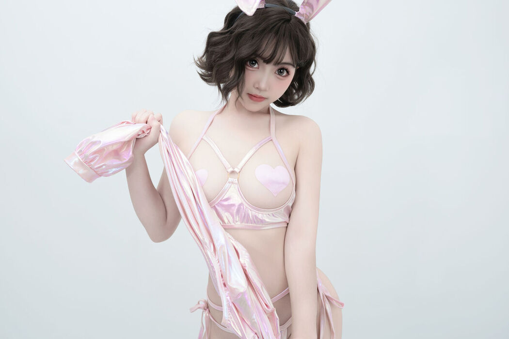 Coser@Bangni邦尼 – 粉色兔兔 Part2