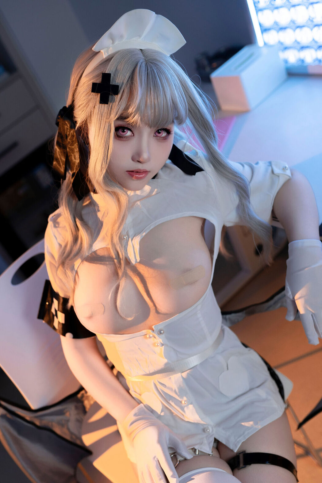 Coser@Bangni邦尼 – 魅魔护士 Part1
