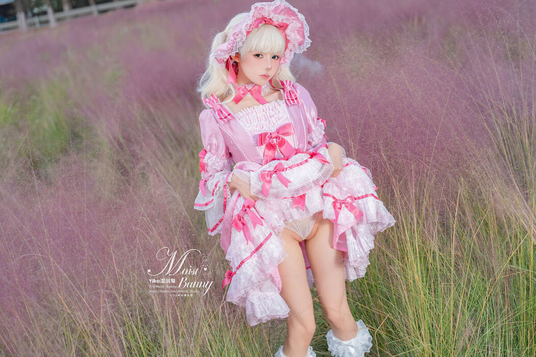 Coser@黏黏团子兔 – 丝绒粉黛