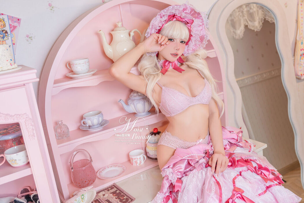 Coser@黏黏团子兔 – 丝绒粉黛