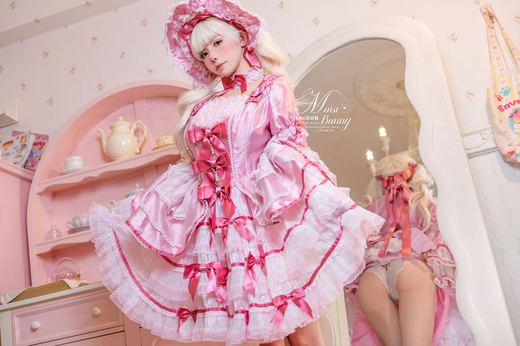 Coser@黏黏团子兔 – 丝绒粉黛