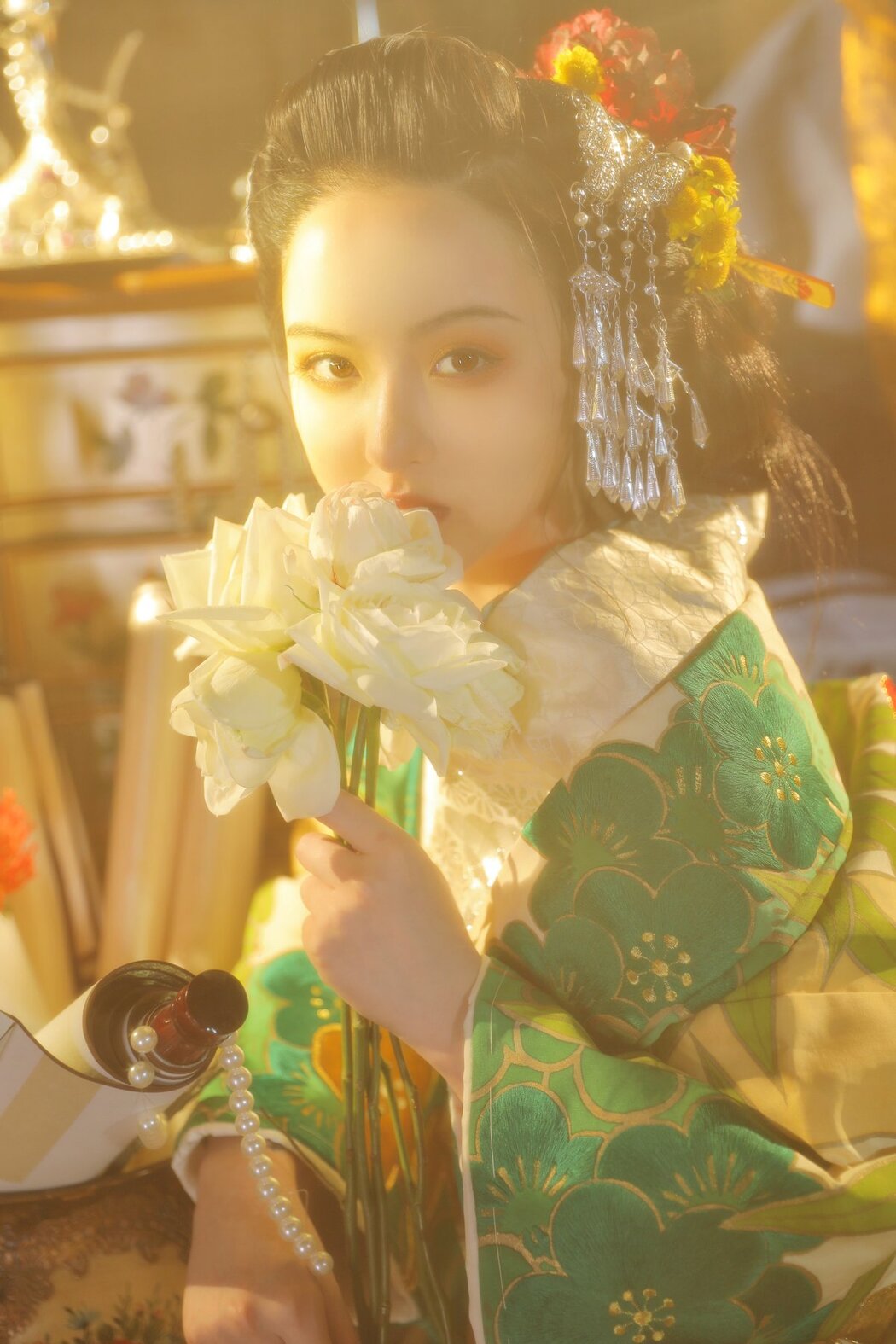 YiTuYu艺图语 Vol.2670 Tian Qing Hou De Ying Hua Hua