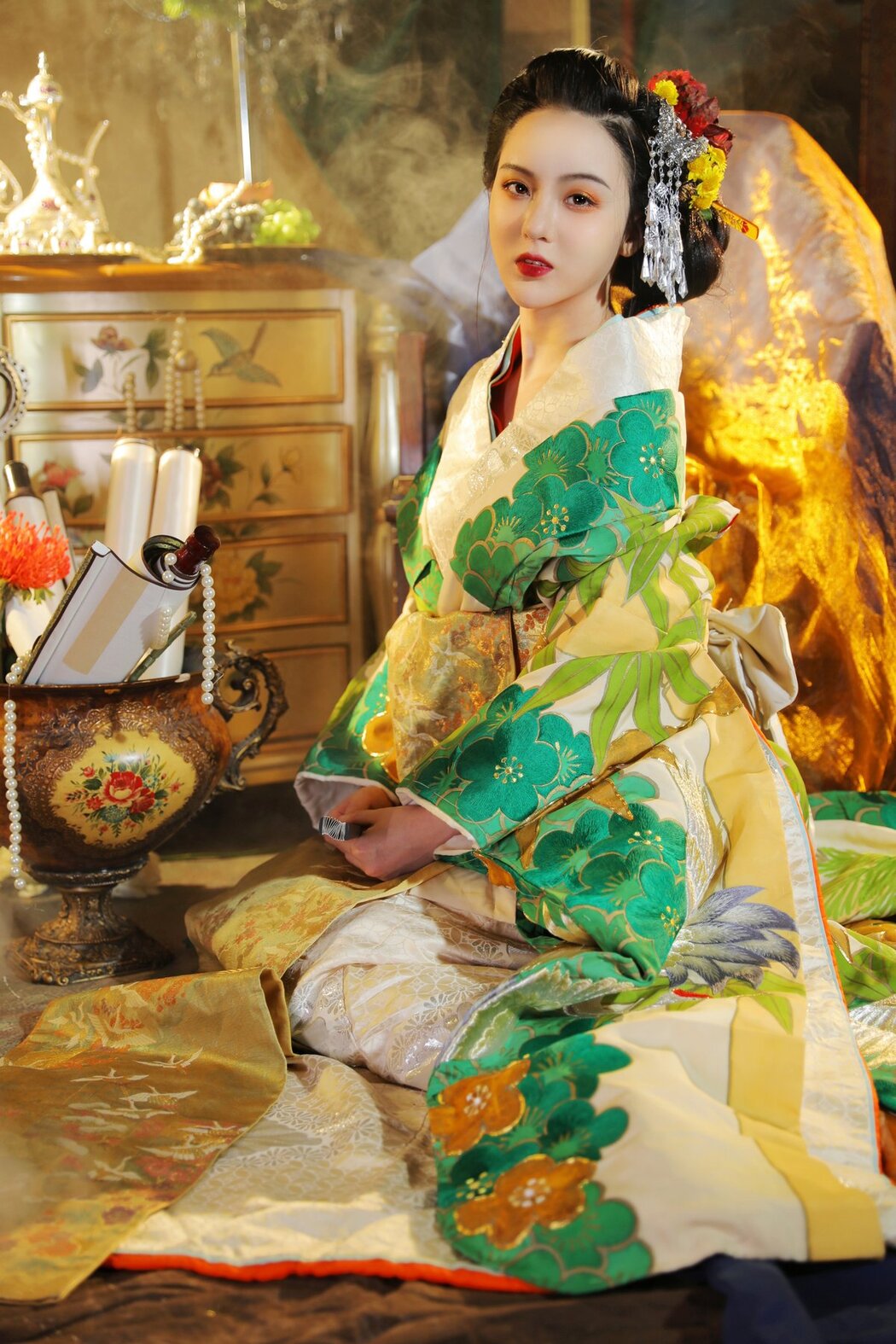 YiTuYu艺图语 Vol.2670 Tian Qing Hou De Ying Hua Hua