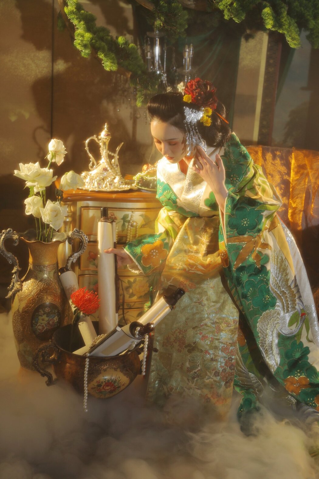 YiTuYu艺图语 Vol.2670 Tian Qing Hou De Ying Hua Hua
