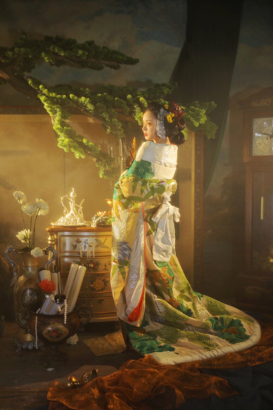YiTuYu艺图语 Vol.2670 Tian Qing Hou De Ying Hua Hua