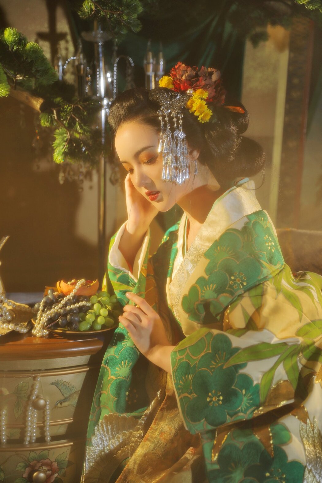 YiTuYu艺图语 Vol.2670 Tian Qing Hou De Ying Hua Hua