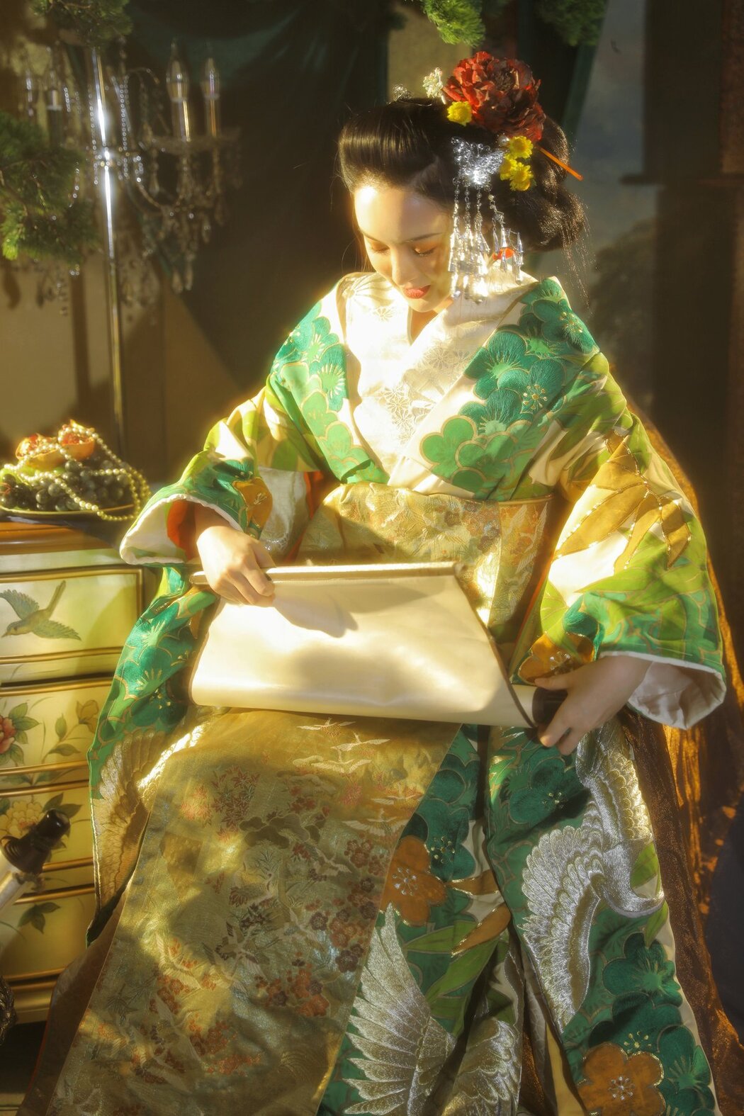 YiTuYu艺图语 Vol.2670 Tian Qing Hou De Ying Hua Hua