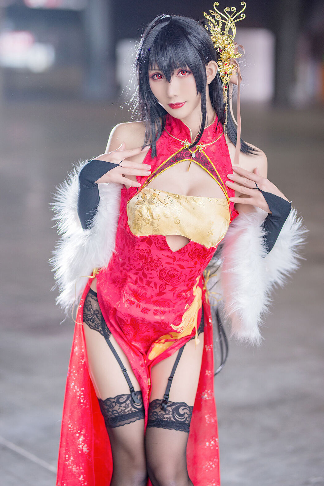 Coser@masaki雅祈 – 大凤旗袍 Cover Photo