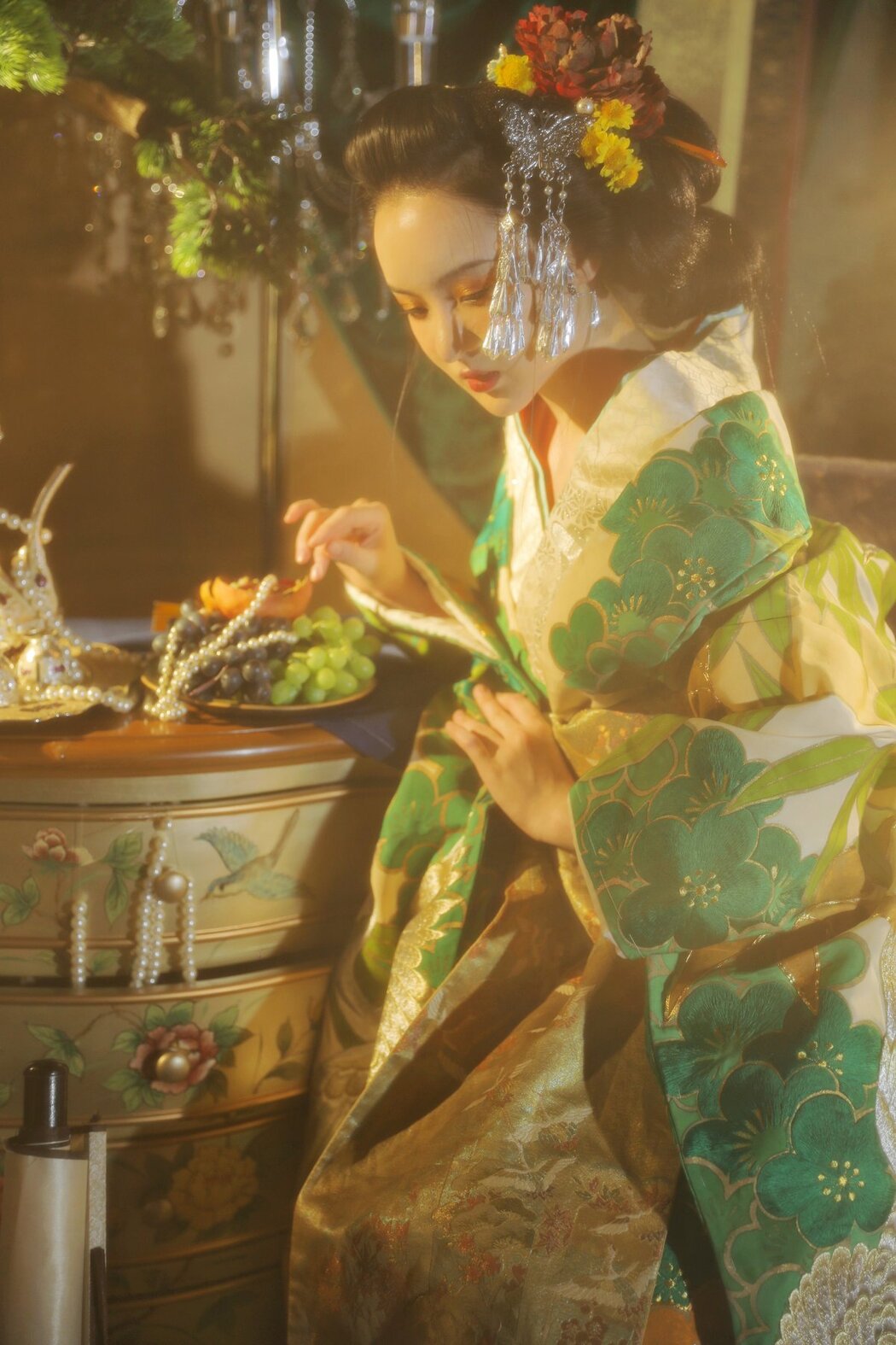 YiTuYu艺图语 Vol.2670 Tian Qing Hou De Ying Hua Hua