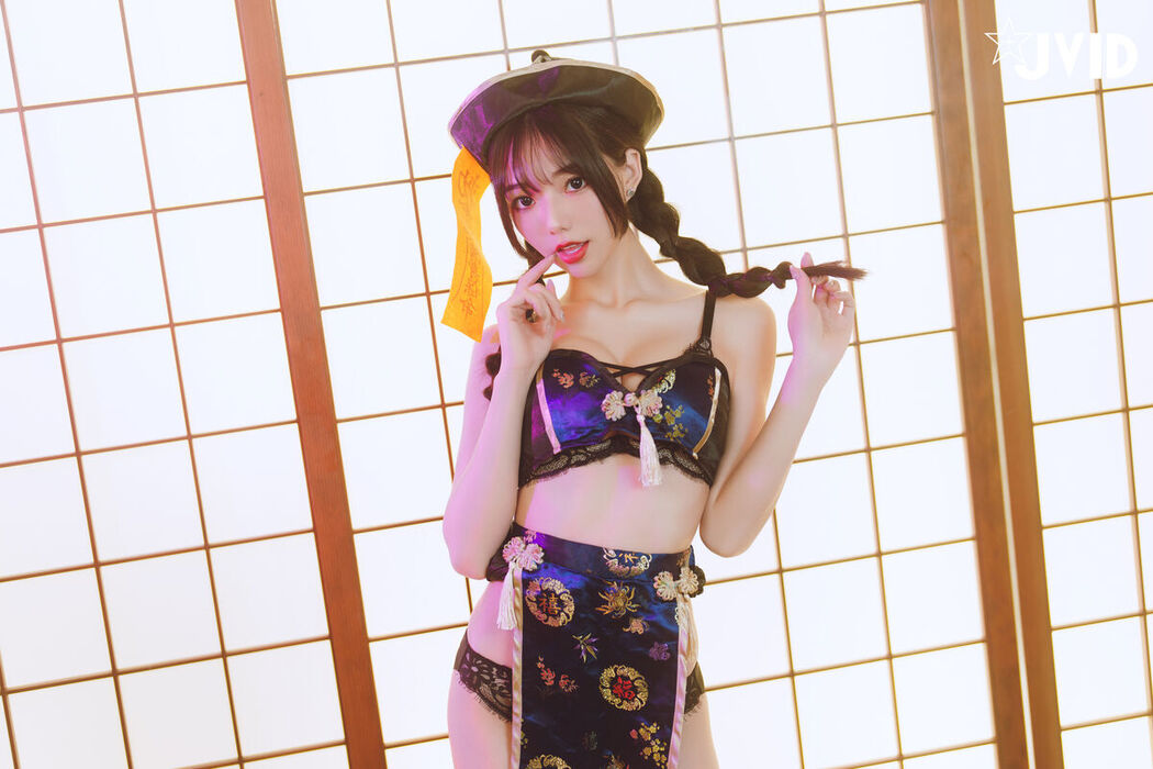 JVID Jiu Jiu 啾啾 – ゾンビ殭屍版女友注射愛の能量變成人類 Part1