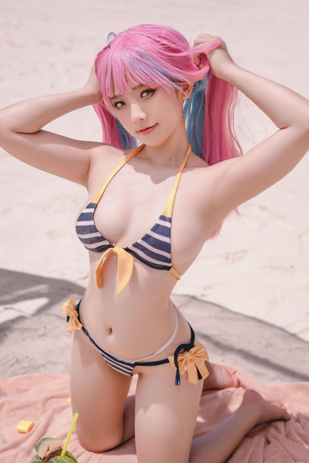 Coser@Messie Huang – Aqua Bikini