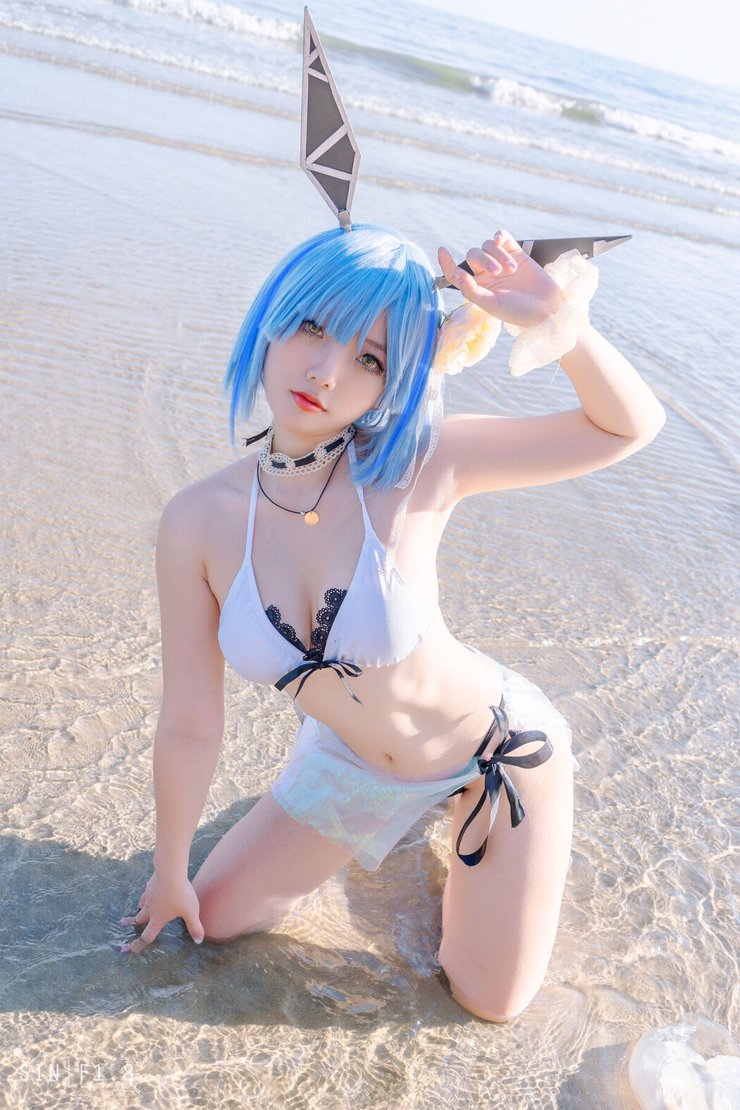 Coser@Messie Huang – Gascogne Swimsuit