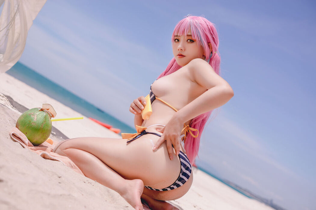 Coser@Messie Huang – Aqua Bikini