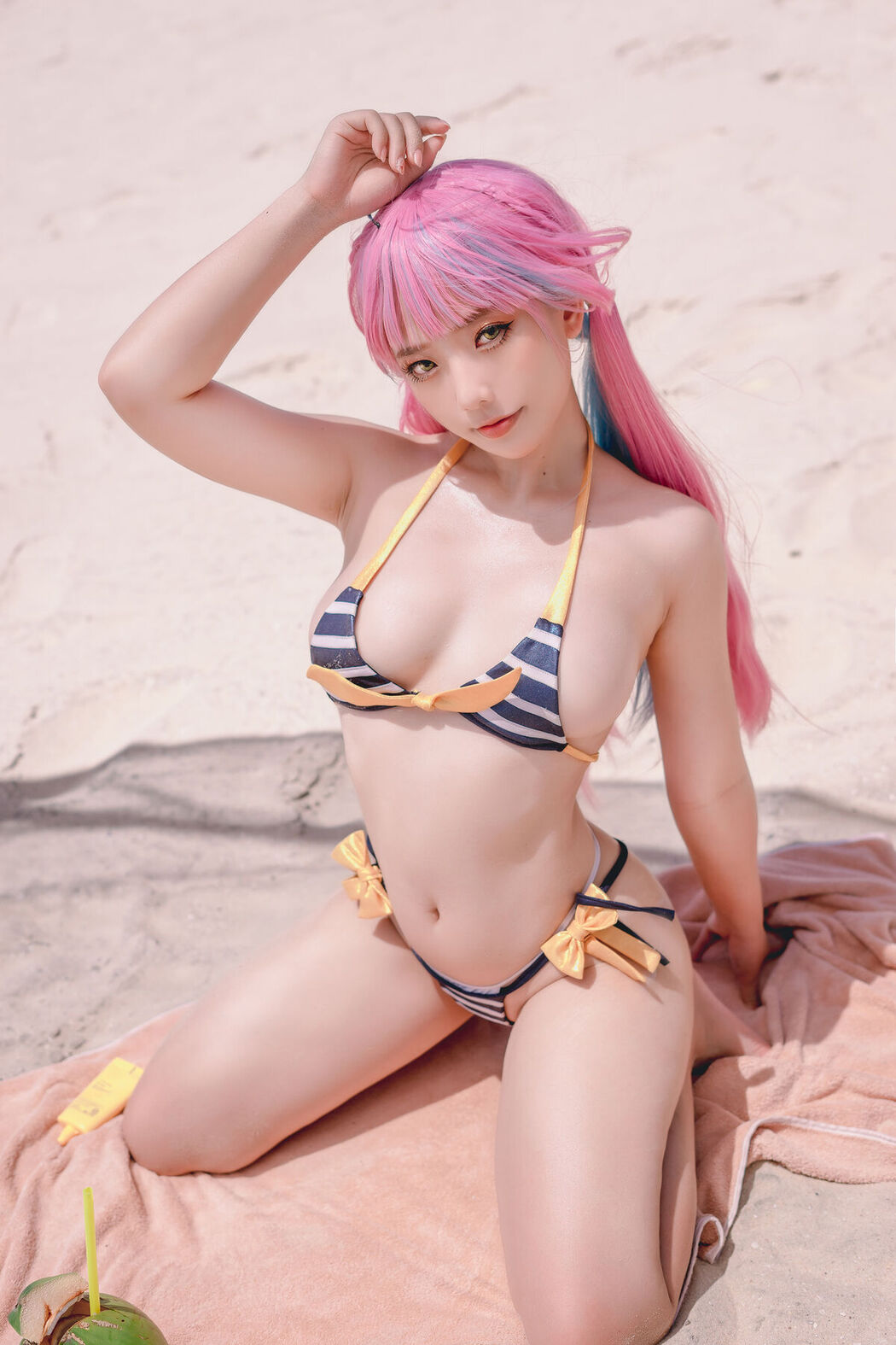 Coser@Messie Huang – Aqua Bikini