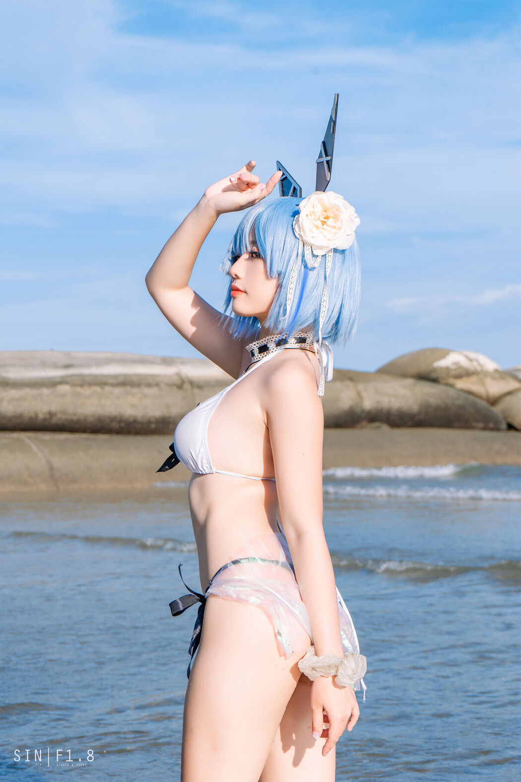 Coser@Messie Huang – Gascogne Swimsuit