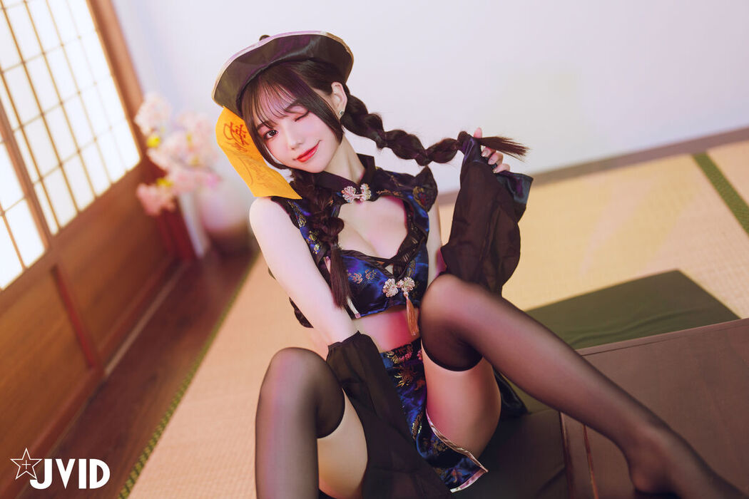 JVID Jiu Jiu 啾啾 – ゾンビ殭屍版女友注射愛の能量變成人類 Part3