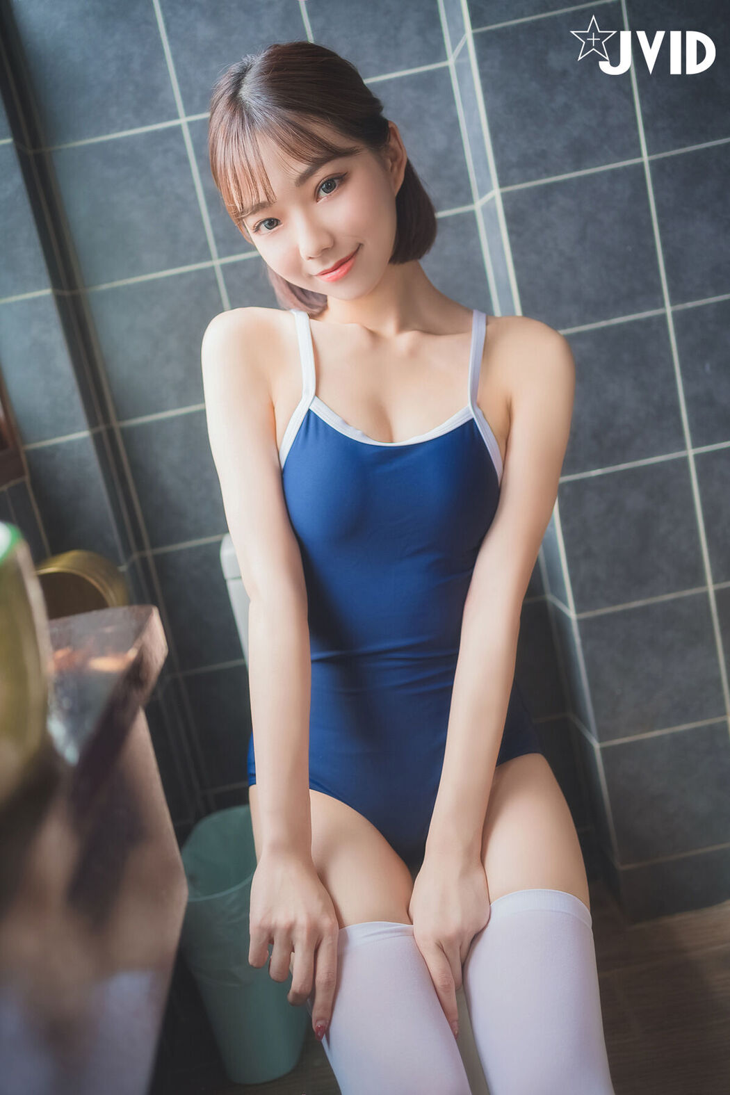 JVID Jiu Jiu 啾啾 &#8211; 性感高校生啾啾 濕身死庫水 Part2