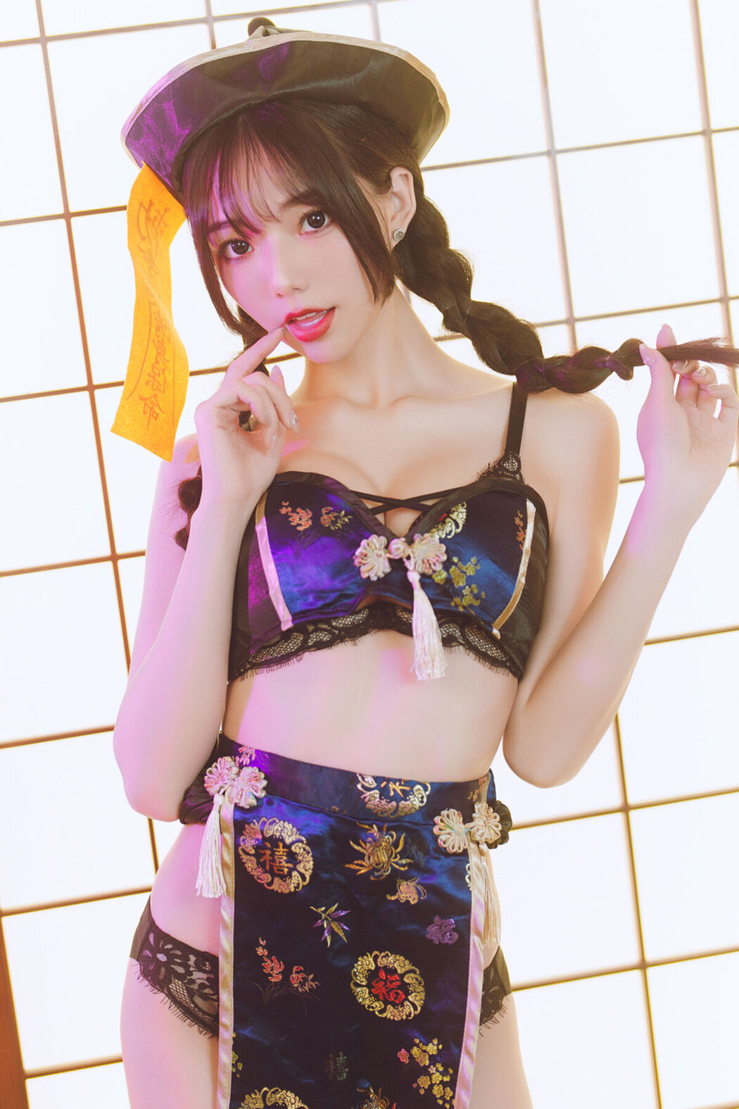 JVID Jiu Jiu 啾啾 – ゾンビ殭屍版女友注射愛の能量變成人類 Part1 Cover Photo