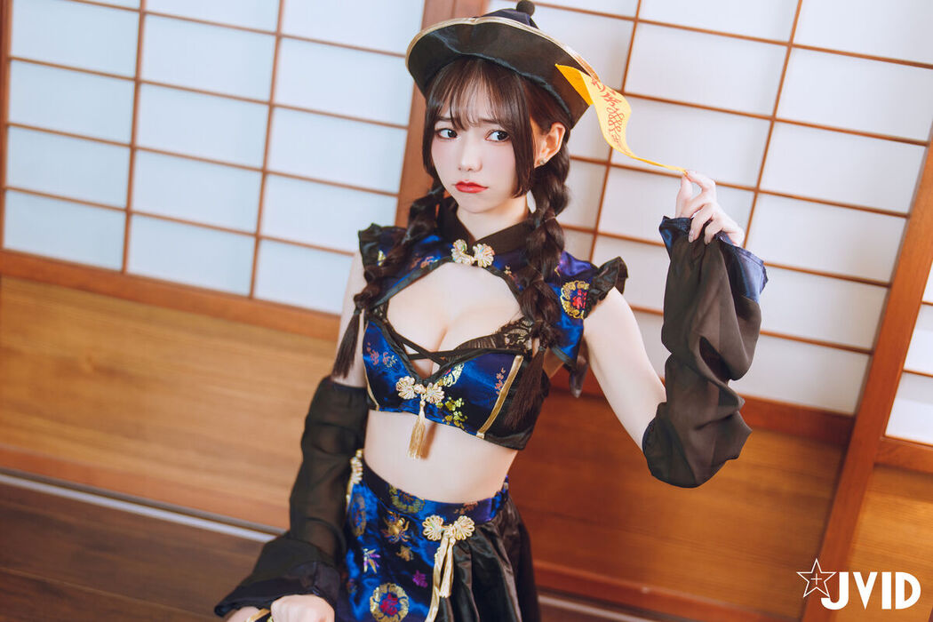JVID Jiu Jiu 啾啾 – ゾンビ殭屍版女友注射愛の能量變成人類 Part3