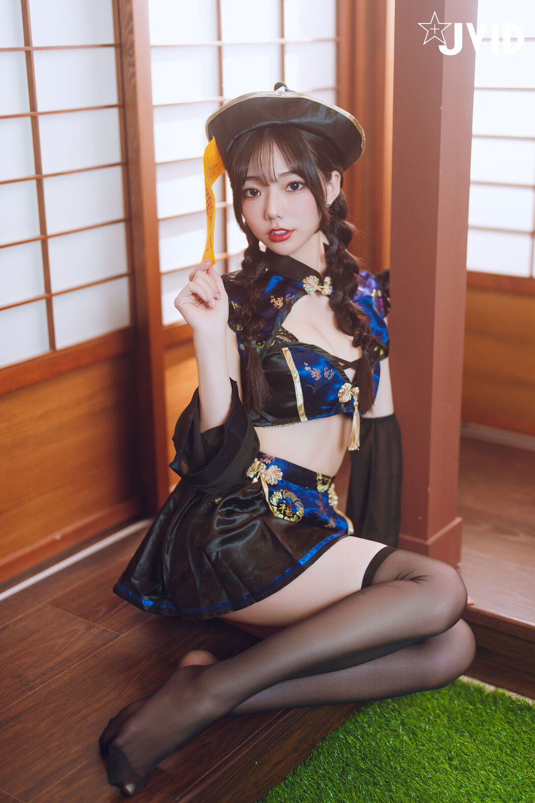 JVID Jiu Jiu 啾啾 – ゾンビ殭屍版女友注射愛の能量變成人類 Part3