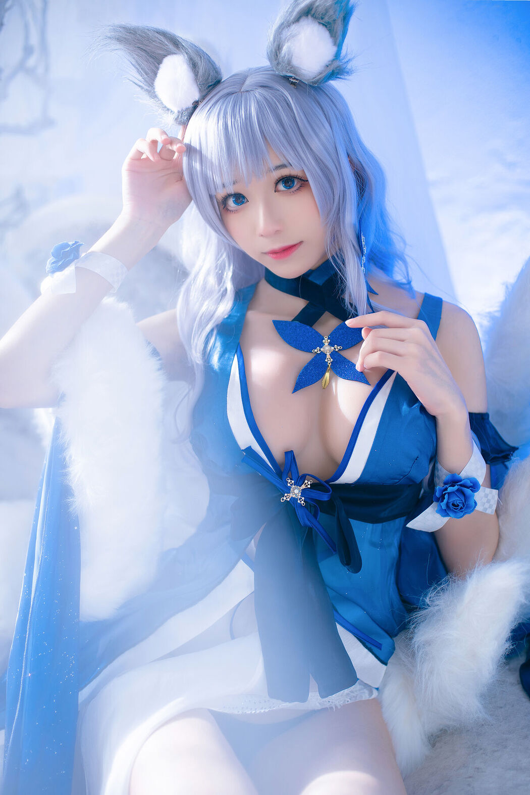 Coser@Tomoyo酱 – 碧蓝 信浓礼服