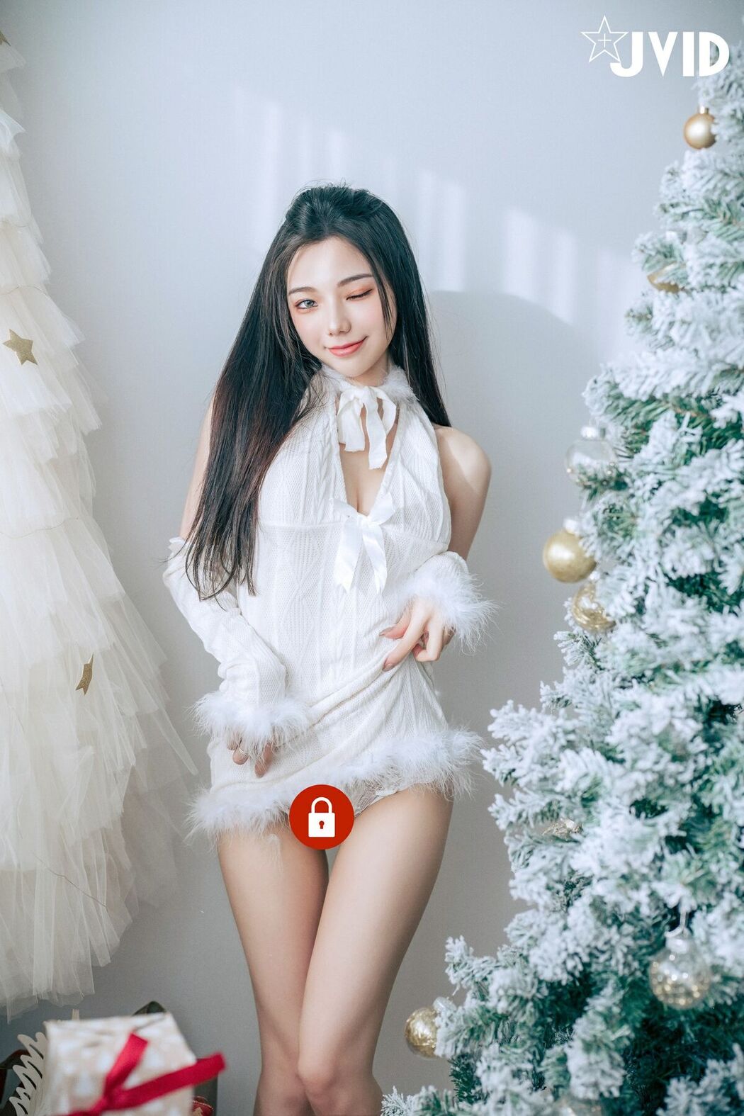 JVID Jiu Jiu 啾啾 – 純白性感小公主啾啾降臨 Part2