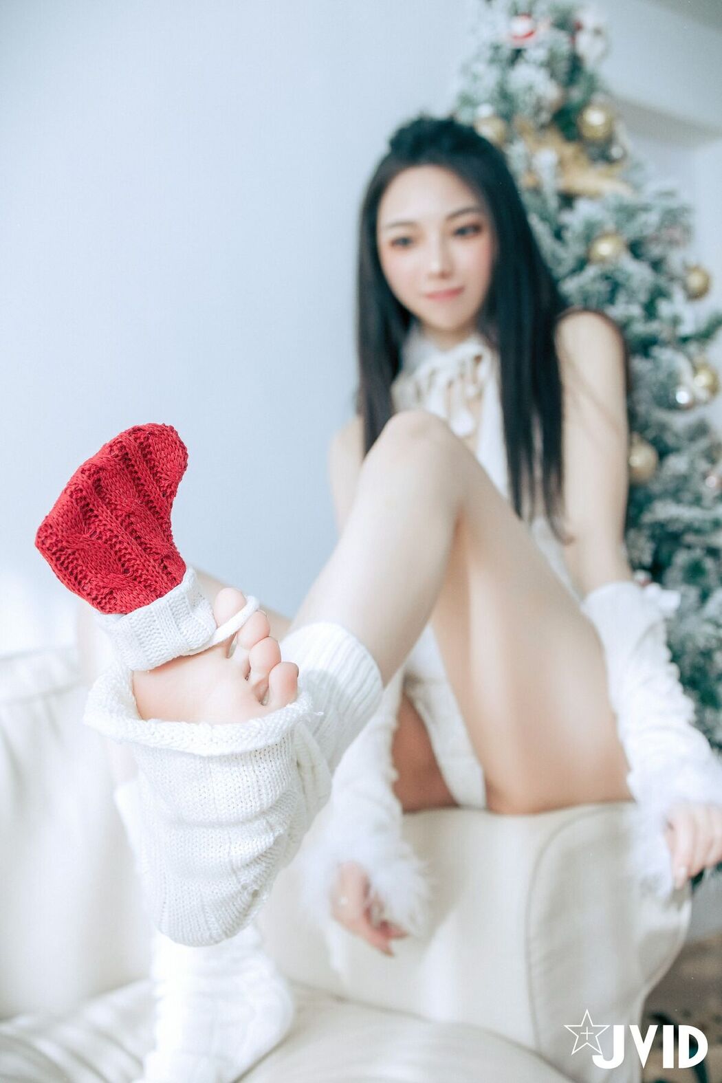 JVID Jiu Jiu 啾啾 – 純白性感小公主啾啾降臨 Part2