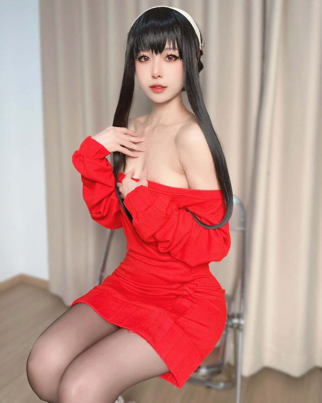 Coser@布丁大法 Pudding Dafa – 约尔红毛衣