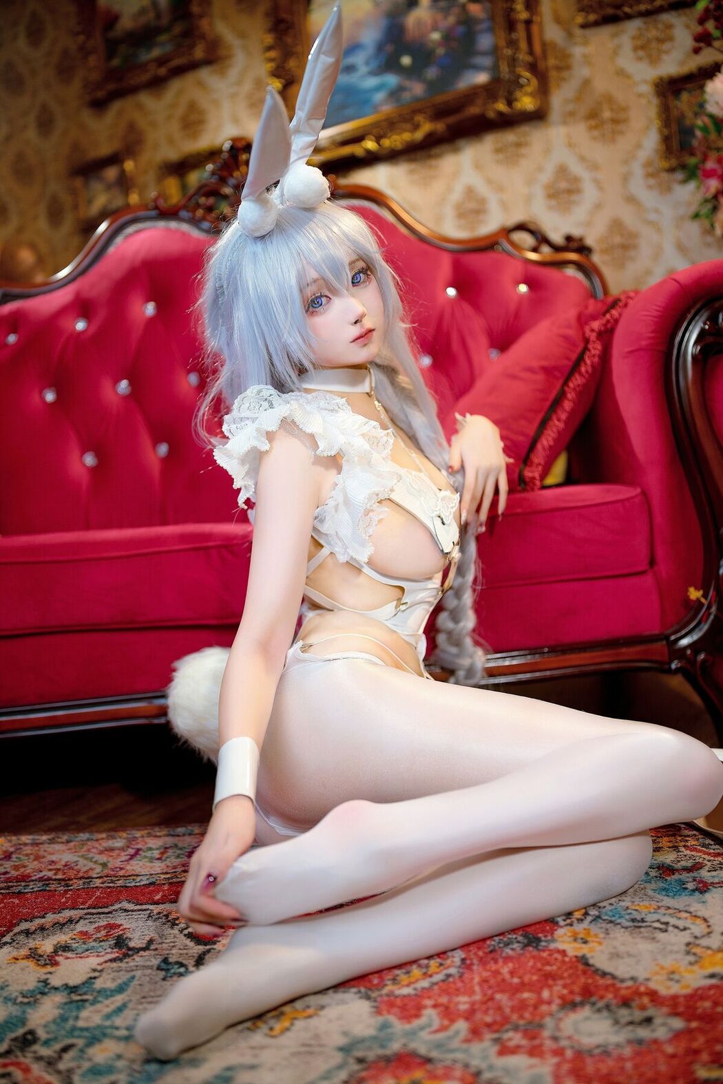 Coser@小祭漓 &#8211; 懒懒的白兔 恶毒