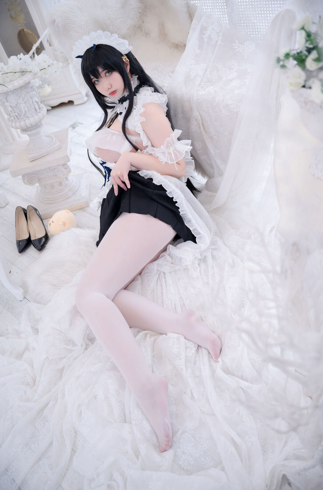 Coser@魅瞳Meroko – 碧蓝航线 不挠女仆没干劲的小姐姐