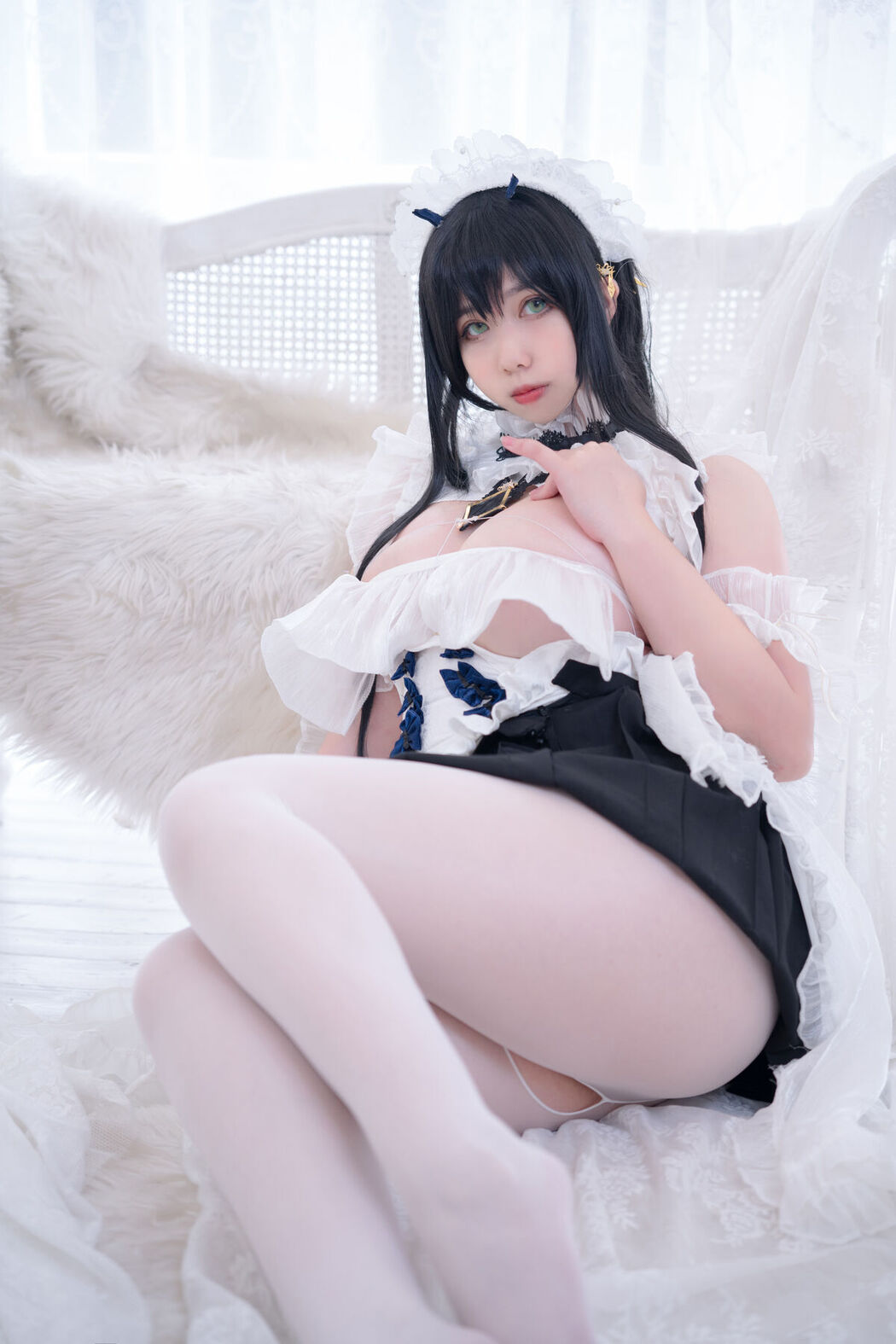 Coser@魅瞳Meroko – 碧蓝航线 不挠女仆没干劲的小姐姐