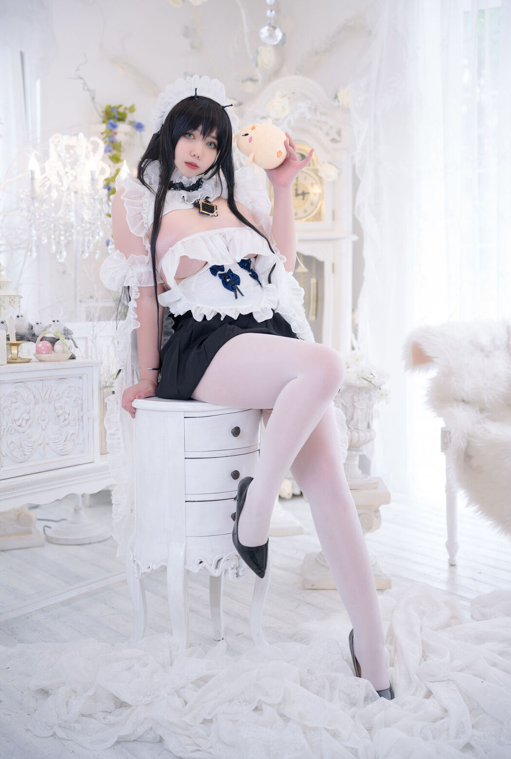 Coser@魅瞳Meroko – 碧蓝航线 不挠女仆没干劲的小姐姐
