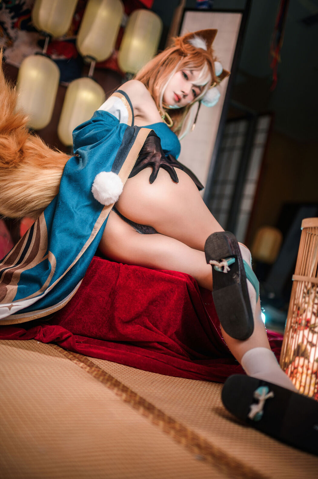 Coser@阿包也是兔娘 &#8211; 原神 希娜小姐