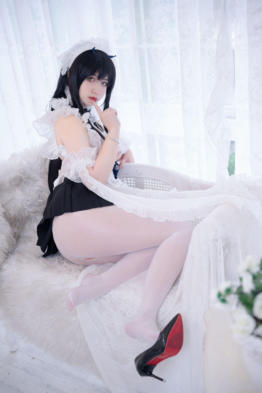 Coser@魅瞳Meroko – 碧蓝航线 不挠女仆没干劲的小姐姐