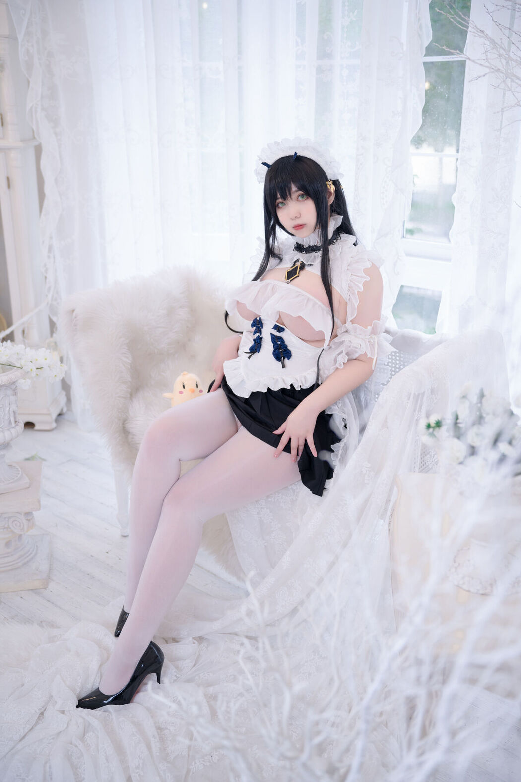 Coser@魅瞳Meroko – 碧蓝航线 不挠女仆没干劲的小姐姐
