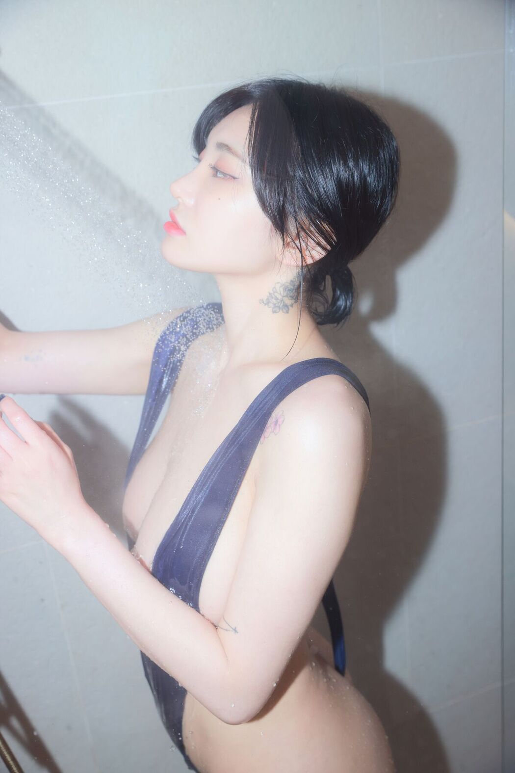 Sula 설아 &#8211; Navy Bodysuit Part2